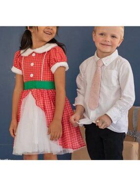 Taylor Joelle Red Green Christmas Holiday Dress Size 14
